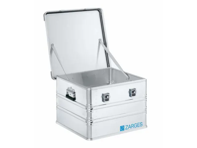 Transportkist Aluminium 115l 410x 600x 600mm Snapsluitingen