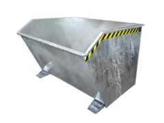 Kiepbak voor spaanders,HxLxB 1090x1640x1680mm,2m³,draagverm. 1500kg