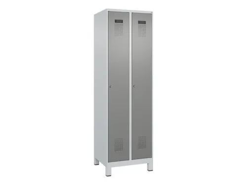 locker voor scheiding van kleding,HxBxD 1950x600x500mm,2vak