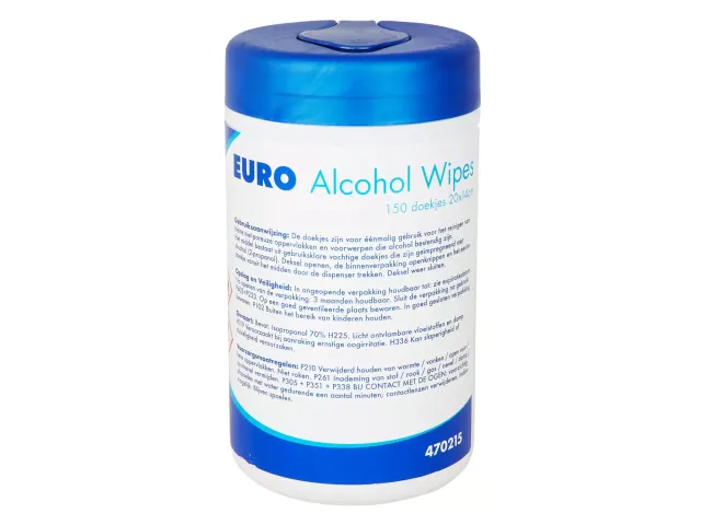 Euro Products 470215 Alcohol Doekjes in Bus 6 Bussen