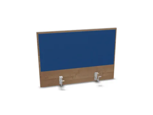 opzetpaneel,v. bureau,aanbouw achter,B 800mm,NT-cherry,BN6016-blauw