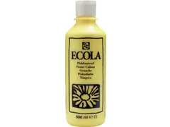 Plakkaatverf Ecola Flacon van 500 ml Citroengeel
