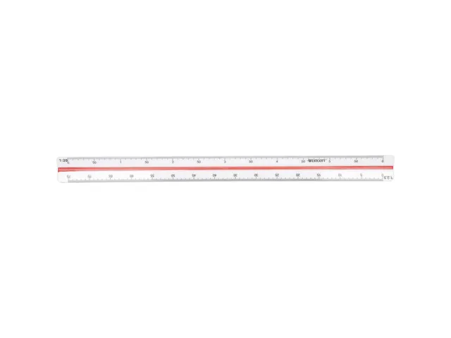 Echele de réduction Westcott 30cm 1:2,5-5-10-20-50-100