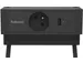 contactdoos Power Desk zwart voor België