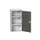 wandkast 1000x525x350mm 2xStalen bodem sokkel Ral 7035 front Ral 7016