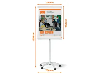 Flipover Nobo Premium Plus mobiel staal - 5