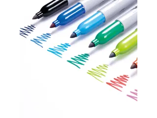 Viltstift Sharpie Fijne Punt permanente markers Blister à 12 kleuren - 1