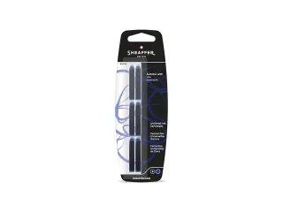Inktpatronen SHEAFFER blauw 6 stuks op blister - 2