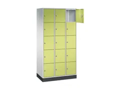 lockerkast,RAL 7035/RDS1108060,HxBxD 1950x920x500mm,3x5vakken