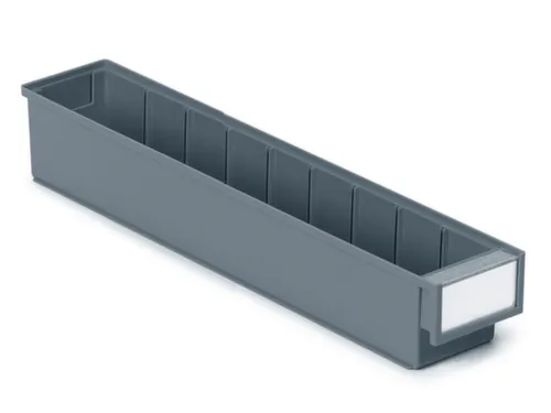 stellingbak,HxBxD 82x92x500mm,PP,grijs
