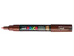 Verfstift Posca PC1MC Extra Fijne punt 0,7-1,0mm bruin