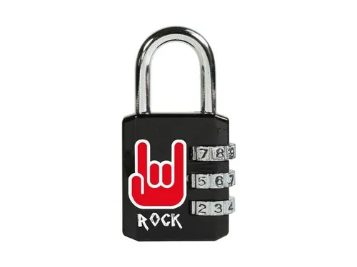 Hangslot Masterlock 3-cijfer combinatie 30mm Rock patroon