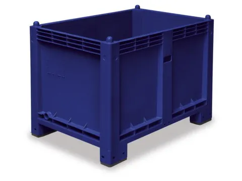 Stapelcontainer Pp Hxbxd 850x1200x800mm 550 Liter 4Poten Blauw
