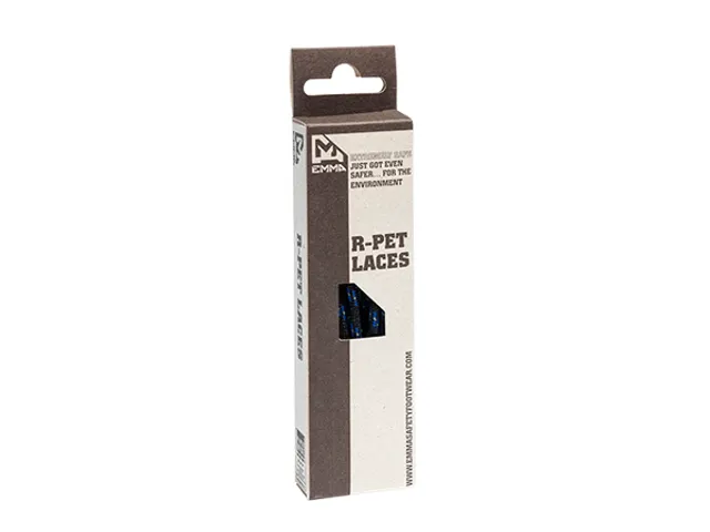 Emma Reflectie 165 Cm Laces R-Pet zwart blauw