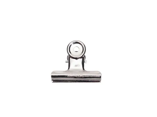 Papierklem MAUL Bulldog 50mm capaciteit 20mm zilver