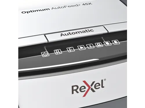 Papiervernietiger Rexel Optimum Auto+ 45X snippers 4x28mm
