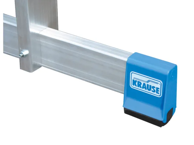 échelle pliante polyvalente,4x4 échelons,lisse L 4,7m,alu