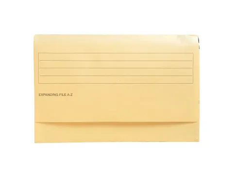 Sorteermap karton A-Z ivoor