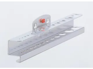 Boorhouder Voor Geperforeerde Platen Voor 14Stuks Aluminium-Kleurig - 1
