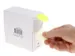 Etiket Rillprint 35mm 500st op rol fluor geel
