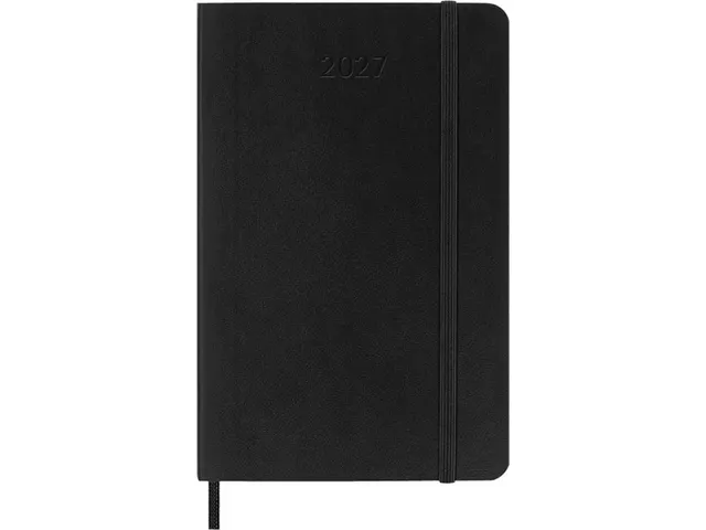 Agenda 2027 Moleskine 12M Planner Weekly 7dag/1pagina pocket sc zwart
