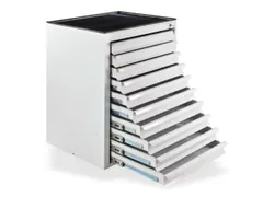 ladekast,HxBxD 900x710x550mm,10lade(n),volledig uittrekbaar
