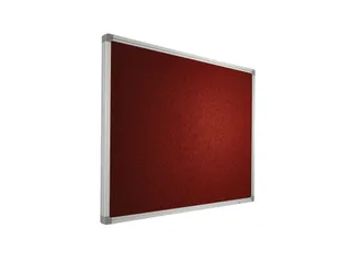 Prikbord 120x240cm Oranjerood Accent Softline Profiel 16mm - 1