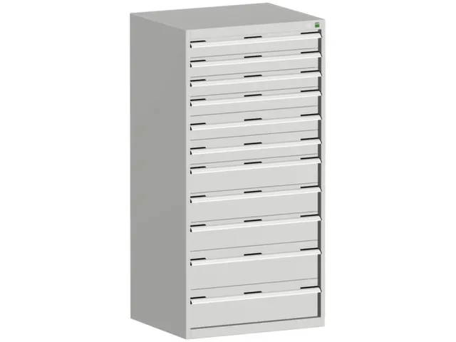 ladekast,HxBxD 1600x800x650mm,11lade(n),lade voor normale belastingen