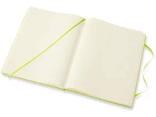 Notitieboek Moleskine XL 190x250mm blanco hard cover lemon green - 4