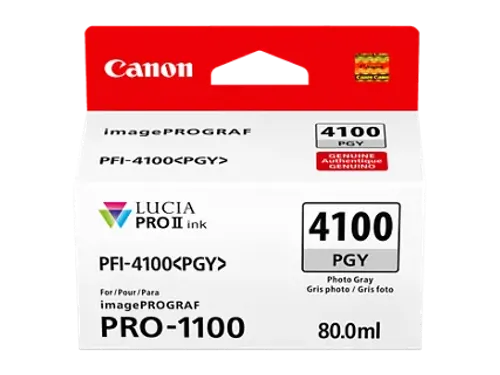 6784C001 Canon PFI4100PGY IPF inkt foto grijs