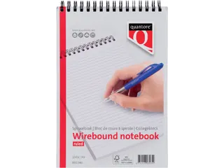 Spiraalblok Quantore A5 lijn spiraal 100vel 70 Gram - 5