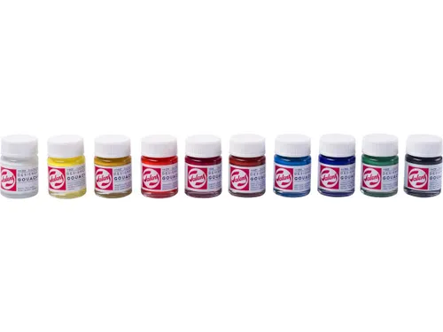 Plakkaatverf Extra Fijn 16 Ml Set Van 10 Flacons