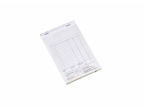 Kassablok Djois Atlanta met kopie (carbon) 142x100mm 50x2vel houtvrij