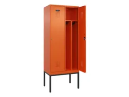 locker voor scheiding van kleding,HxBxD 2120x800x500mm,2vak