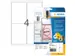 HERMA 8019 Transparant folie-etiket Glanzend A4 99,1x139mm 100 stuks
