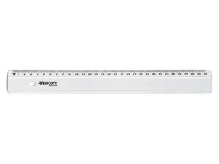 Liniaal Westcott basic kunststof 30cm transparant - 1