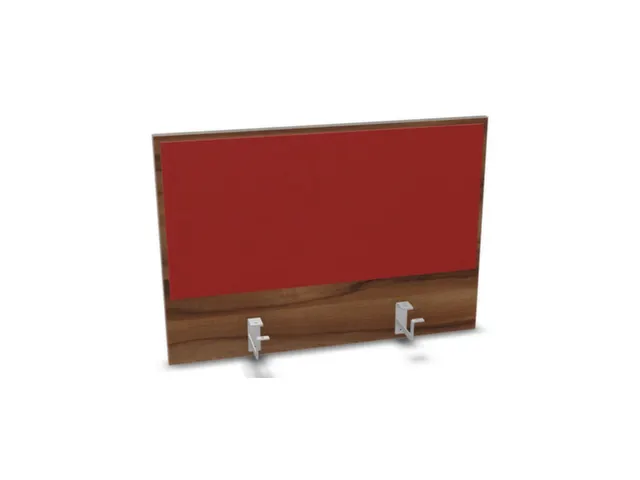 panneau de rehausse p. table de bureau NP-noyer Tiepolo BN4011-rouge