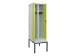 locker voor scheiding van kleding,HxBxD 2120x600x815mm,2vak