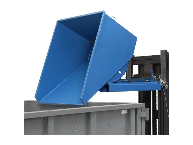 Kantelbakken 6090a 2000kg Ral5007 Aftapkraan