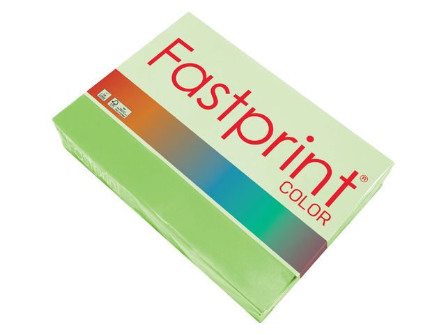Kopieerpapier Fastprint A4 120 Gram Helgroen 250vel | GekleurdPapierShop.nl