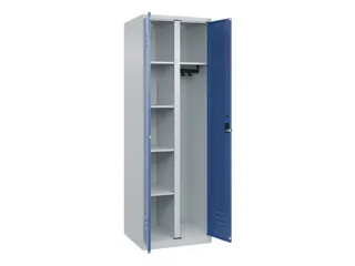 wasgoedverdeelkast,HxBxD 1850x600x500mm,vak B 300mm,draaigrendel - 2