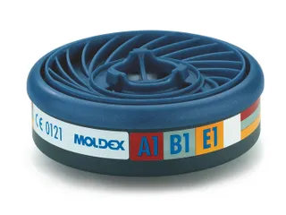 Moldex gasfilter A1B1E1 voor series 7000 en 9000 EasyLock 10 Stuks - 1