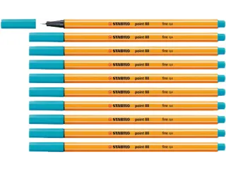 Fineliner STABILO point 88/31 fijn lichtblauw - 4