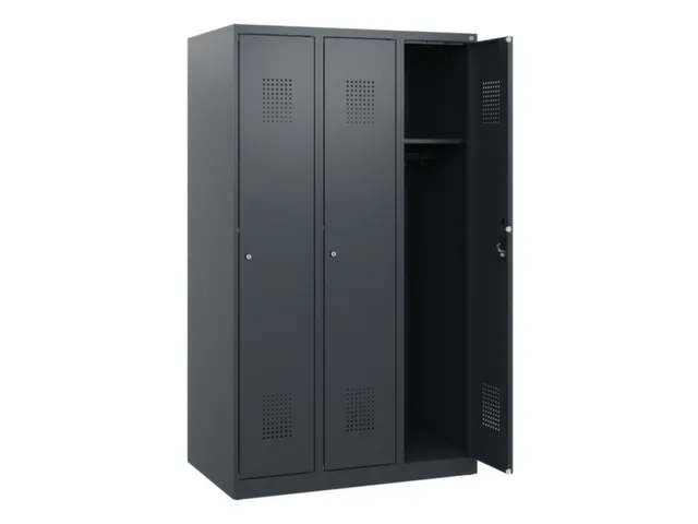 schoollocker,HxBxD 1530x900x500mm,3vak,vak B 300mm,cil.-slot