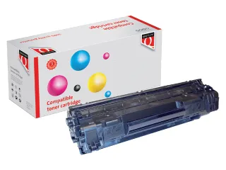 Tonercartridge Quantore alternatief tbv HP CE285A 85A zwart - 1