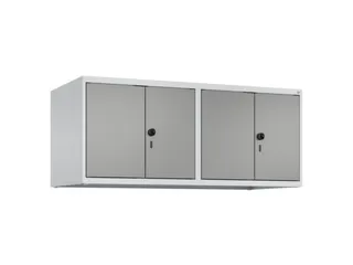 opzetkast,v. locker voor scheiding van kleding,4vak.,vak B 300mm - 2
