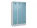 locker voor scheiding van kleding,HxBxD 1950x1200x500mm,3vak