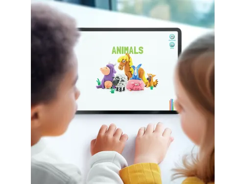 Hey Clay Klei set Animals 15 delen boerderijdieren