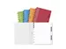Schrift Adoc A5 ruit 5x5mm 144 pagina's 90gr met 5 tabbladen assorti