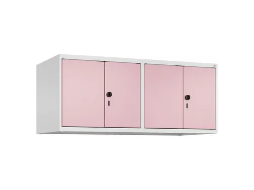 opzetkast,v. locker voor scheiding van kleding,4vak.,vak B 300mm